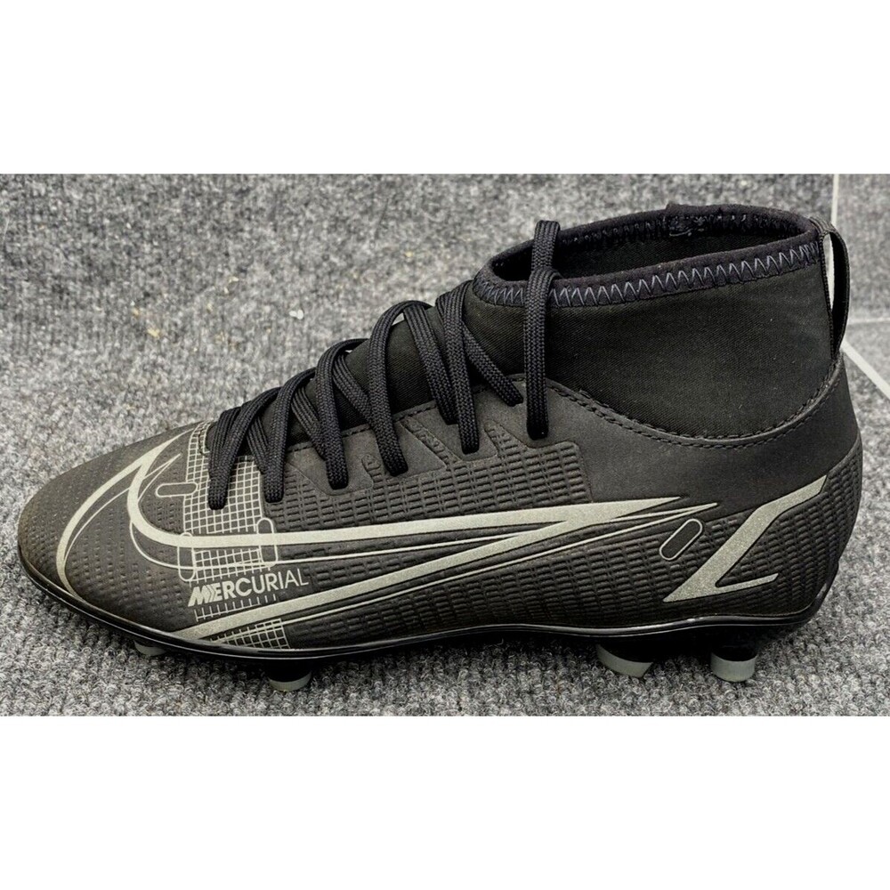 Nike Jr Mercurial Superfly 8 Club MG Soccer Cleats Black Grey CV0790-004 4.5Y - Picture 3 of 11